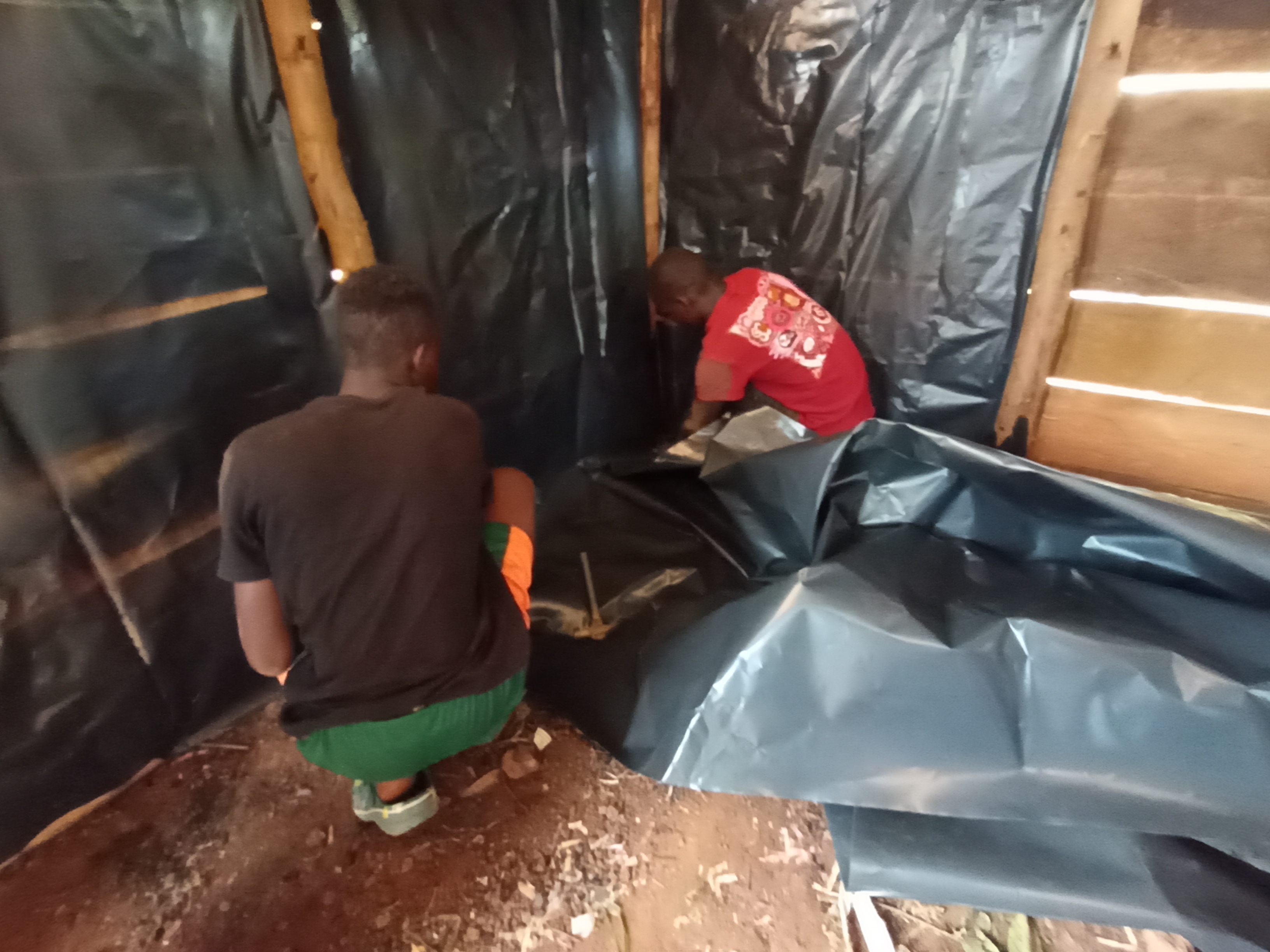 Construction and community housing project